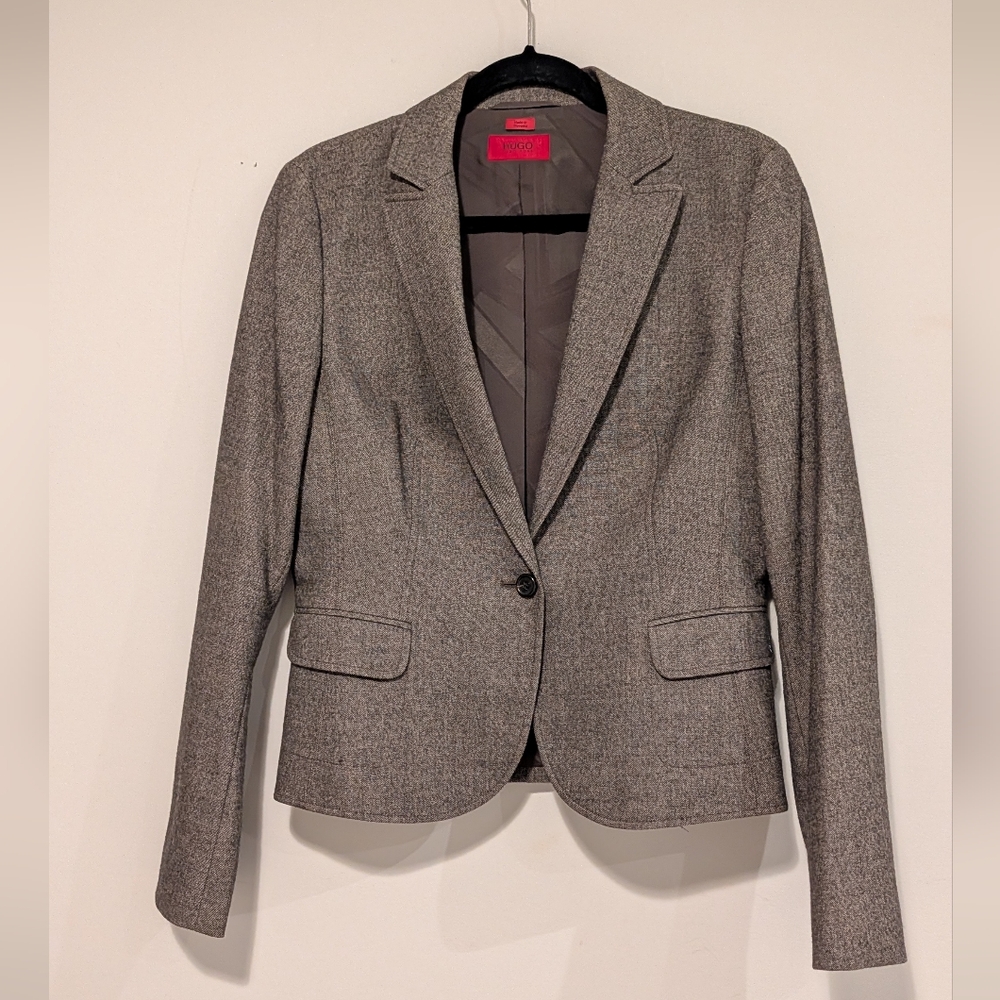 HUGO Classic Gray Women's Blazer